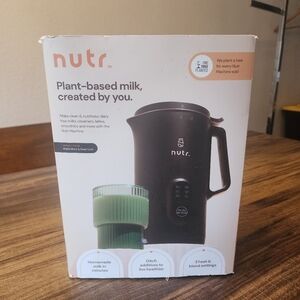 NEW NUTR PLANT BASED MILK MACHINE Black
